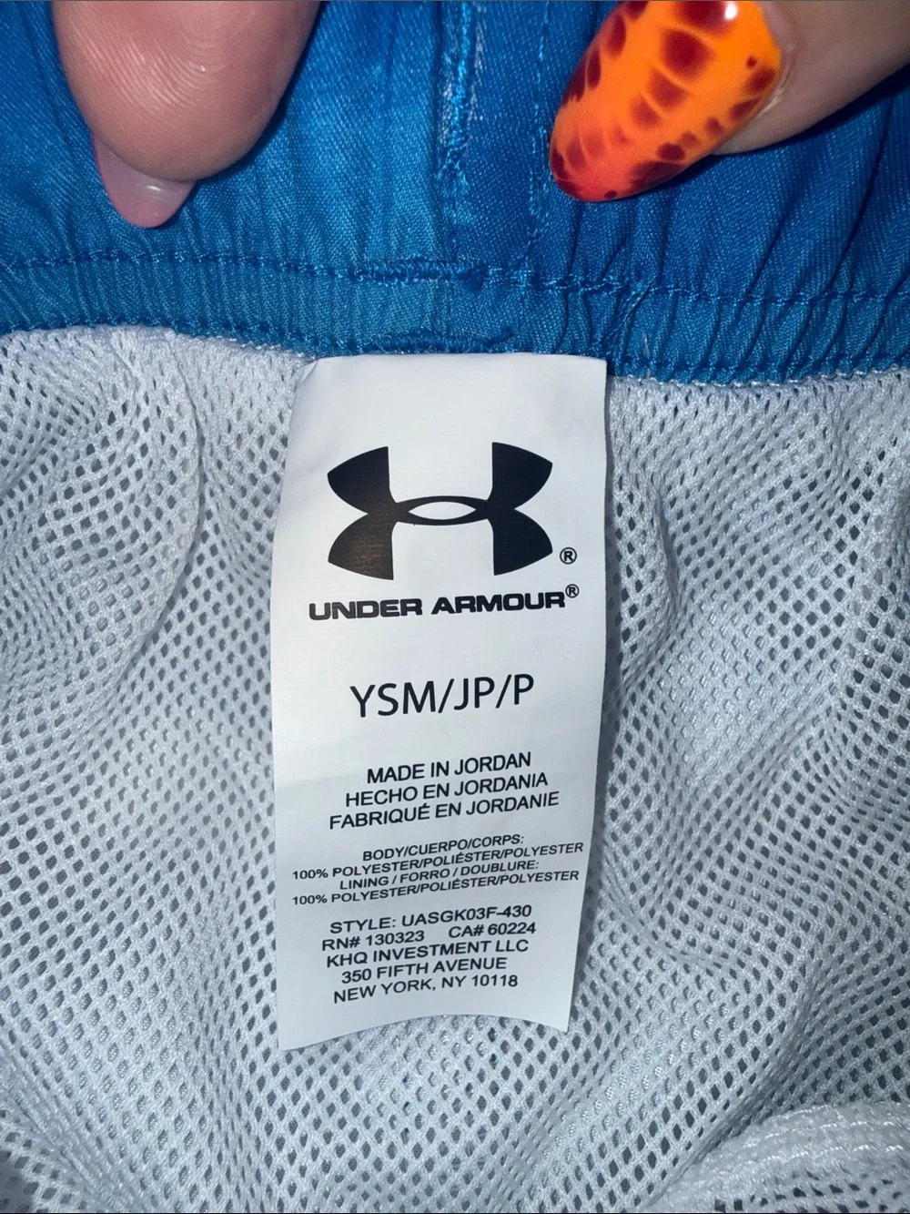 Under Armour Boys' On the Horizon Volley Swimsuit-Brand New With Tags